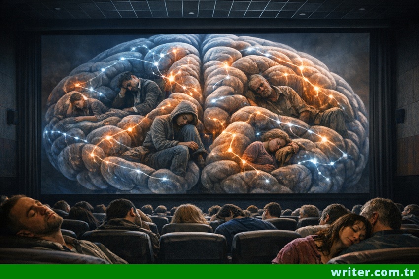 writer.com.tr,Burnout syndrome image.tired brain,Feeling of burnout