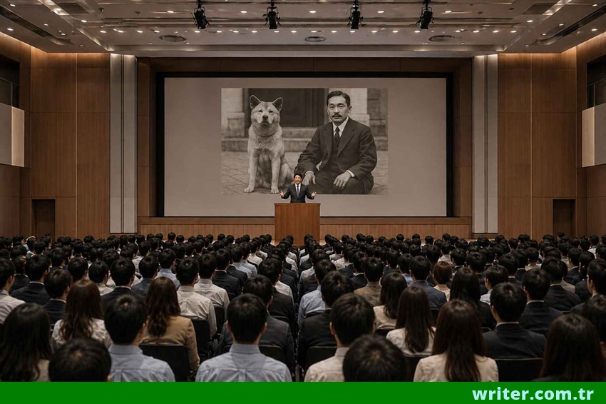 writer.com.tr,At a meeting dedicated to the loyal dog Hachiko, the speaker talks about Hachiko.hachiko story