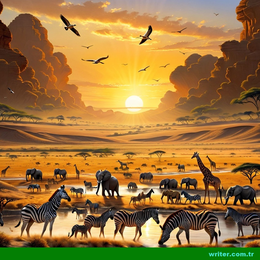 wildlife savanna image. writer.com.tr